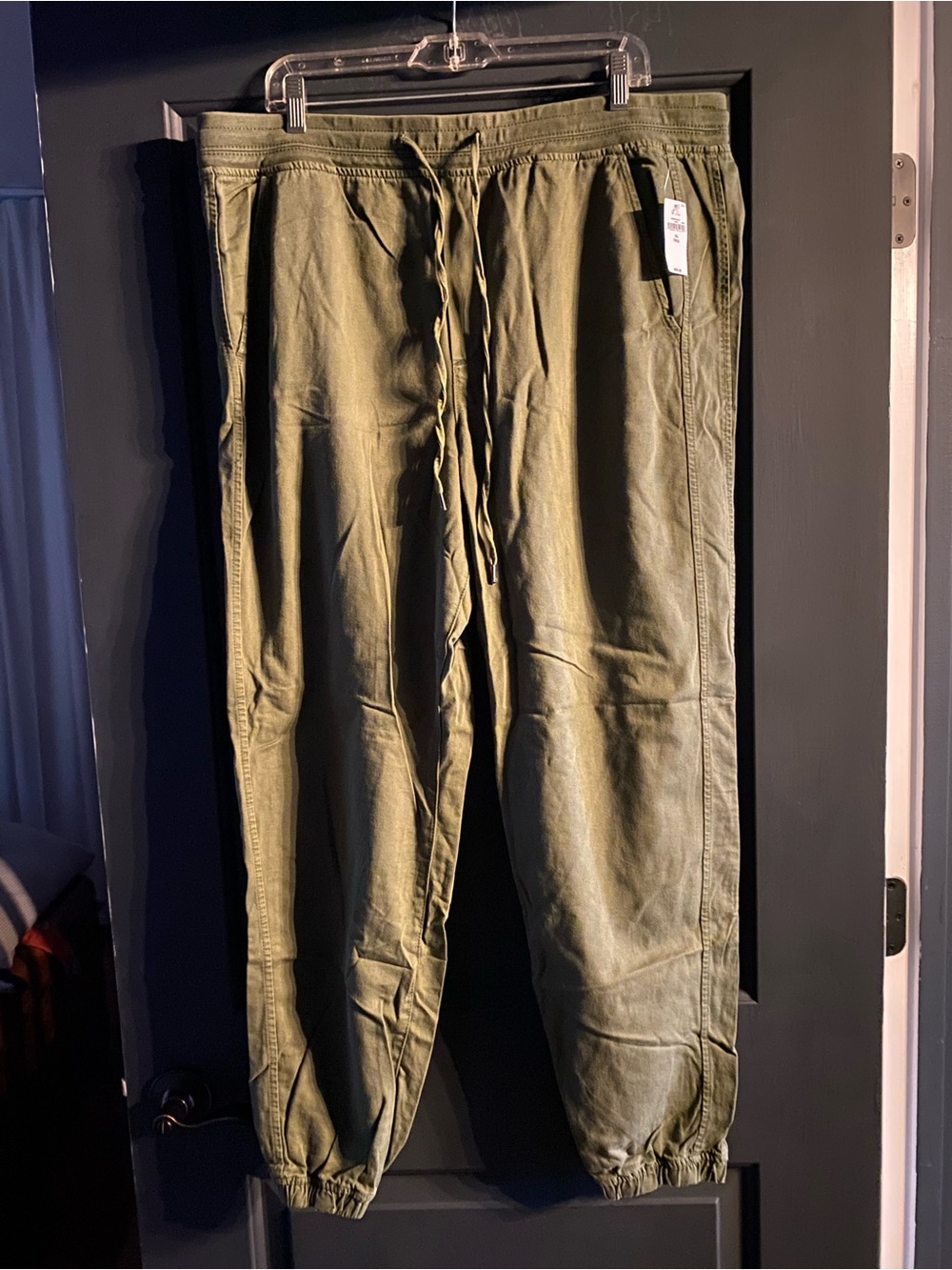 GAP Olive Green Women's Drawstring Jogger Pants